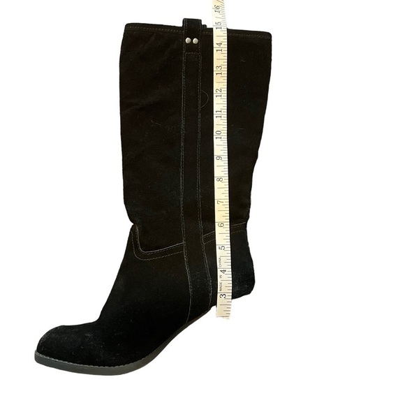 Target Women's Shoe Size 7 Black Faux Leather Pull On Boots - Picture 5 of 5